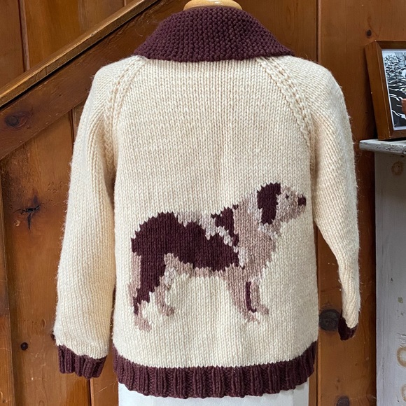 Vintage Sweaters - Vintage Handmade Dog Sweater WARM